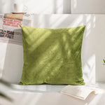 coussin velours violet moderne décoration maison 45x45cm sofa chambre