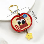 porte clés photo acrylique moderne visage animaux couleurs variées idole kpop collection