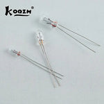 ampoules diodes électroluminescentes transparentes classiques 3mm 4mm 1v 3v 6v 9v 12v 24v set
