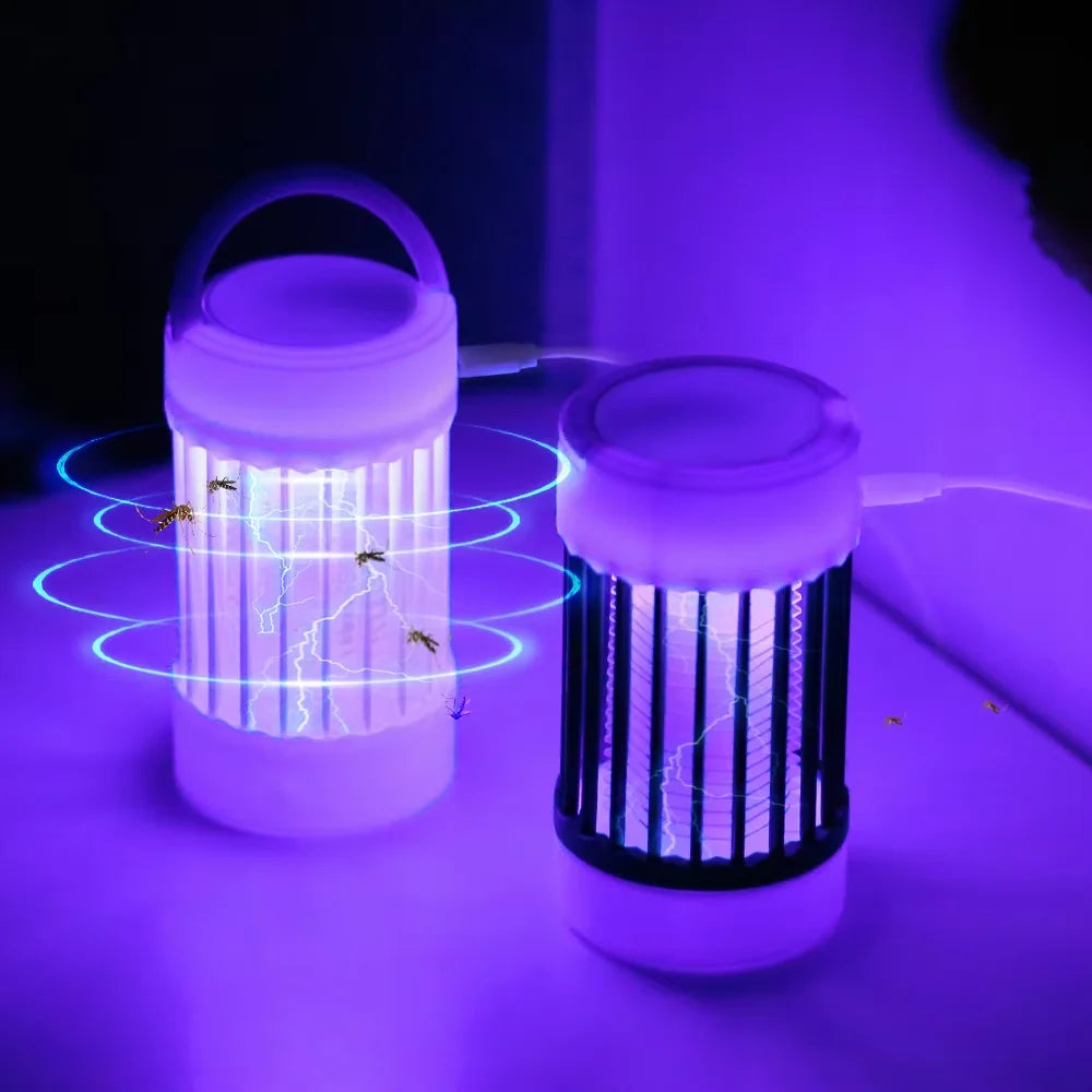 piège anti moustiques lampes électriques vert blanc moderne rechargeable uv camping chambre