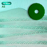 bracelet vert motifs géométriques moderne adhésif inclusion pince bleue dimensions modernes