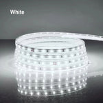 ruban led blanc flexible étanche 220v interrupteur moderne décoration intérieure extérieure 120led/m