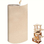 grattoir chats texture grattable beige clair adhésif moderne protection meubles 30x100cm