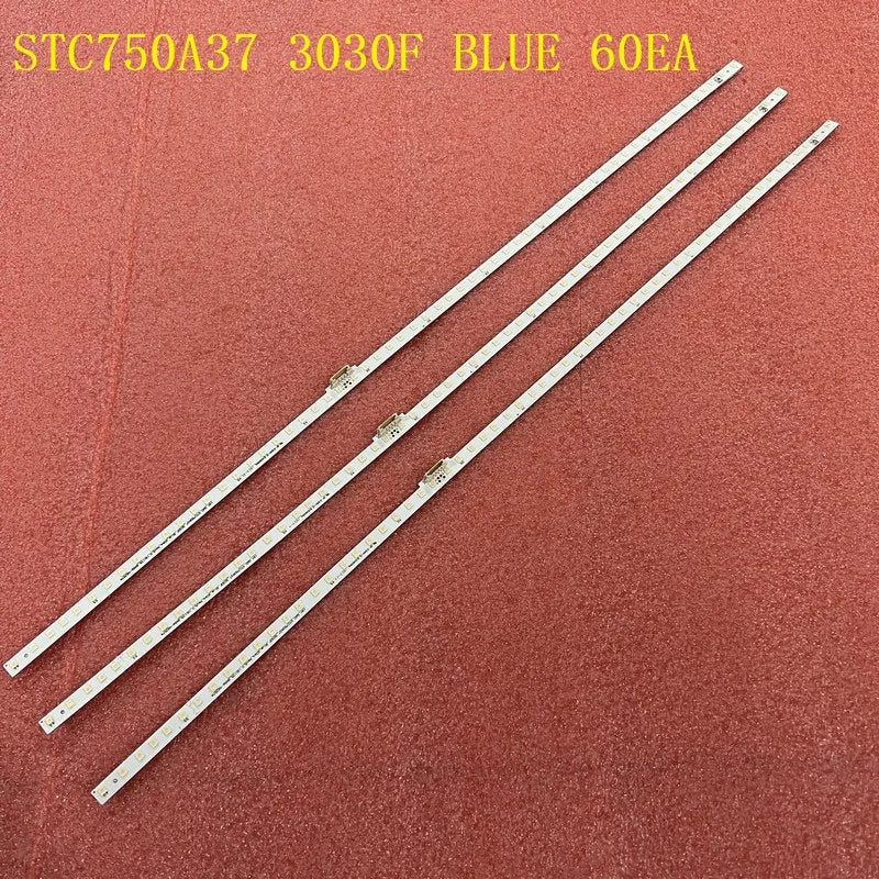 ruban led blanc bleu points lumineux espacés moderne connecteurs électriques 3030F 60EA