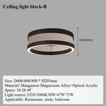 lampe moderne marbre noir blanc brillante opaques 249 2000 lumens