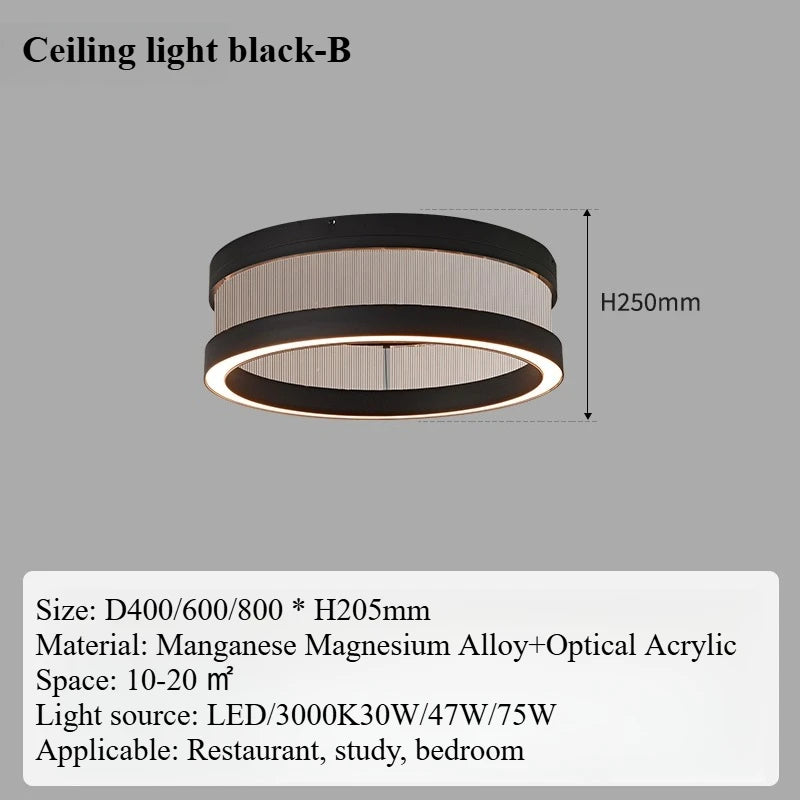 lampe moderne marbre noir blanc brillante opaques 249 2000 lumens