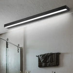 Applique murale LED moderne blanche pour salle de bains avec éclairage avant