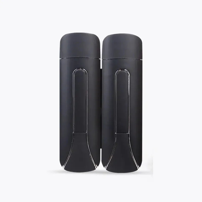 distributeur savon main blanc moderne adhésif minimaliste liquide salle bain poignée déclenchement