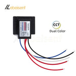 contrôleur tactile led noir petite taille on off dimmable moderne minimaliste cct dual color