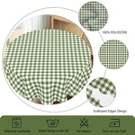 nappe verte carreaux classique imperméable usage extérieur intérieur mariage fête