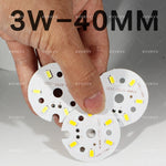 lot 10 plaques led rondes blanches smd 32mm 40mm bricolage carrelage