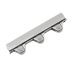 rouleau rideau argenté moderne fixe 8mm 10mm transparent fonctionnel deux pièces