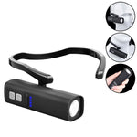 lampe frontale led rechargeable étanche mode moderne bande détachable noir 10w haut moyen bas