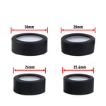 lentilles noires transparentes 30mm 28mm 26mm 25.4mm diffuse ir filter led chasse