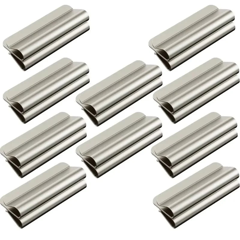 boucles magnétiques argentées modernes rideaux sans clou empêchent ouverture évitent lumière chambre