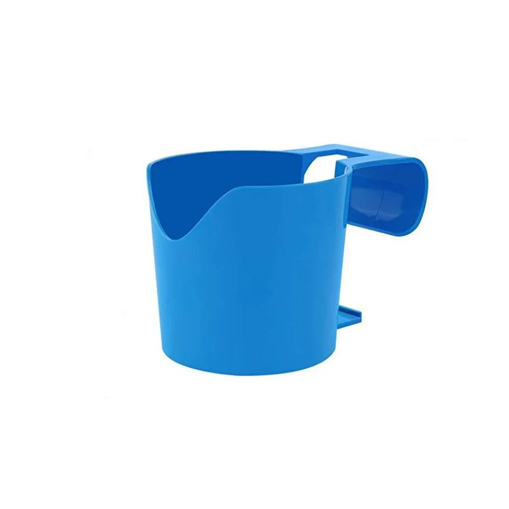 porte gobelet piscine bleu fixe tube utilitaire gobelets bouteilles téléphone lunettes crème solaire