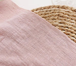 serviettes table coton 100% rose pâle classiques durables 40cm*40cm maison