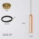 lampe murale moderne or argent transparente élégante câble électrique fixée chambre cuisine