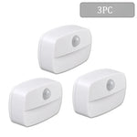 lampe led murale sans fil adhésive rectangle moderne flux lumineux faible blanc batteries aaa