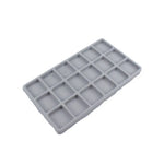 plateau conception gris clair mat opaques outils couture boite rangement ciseaux pinces bijouterie fonctionnelle