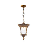 lampe suspendue or noir ornements dorés motifs géométriques opalescente classique vintage chambre salon