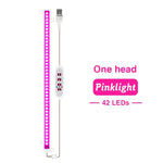 lampe led croissance plante intérieure blanche rose bleu moderne 30cm usb