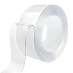 ruban adhésif transparent double face 5m adhésion forte réutilisable sans trace