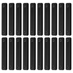 filet protection fenetre clips magnetiques noir blanc maille fine moderne