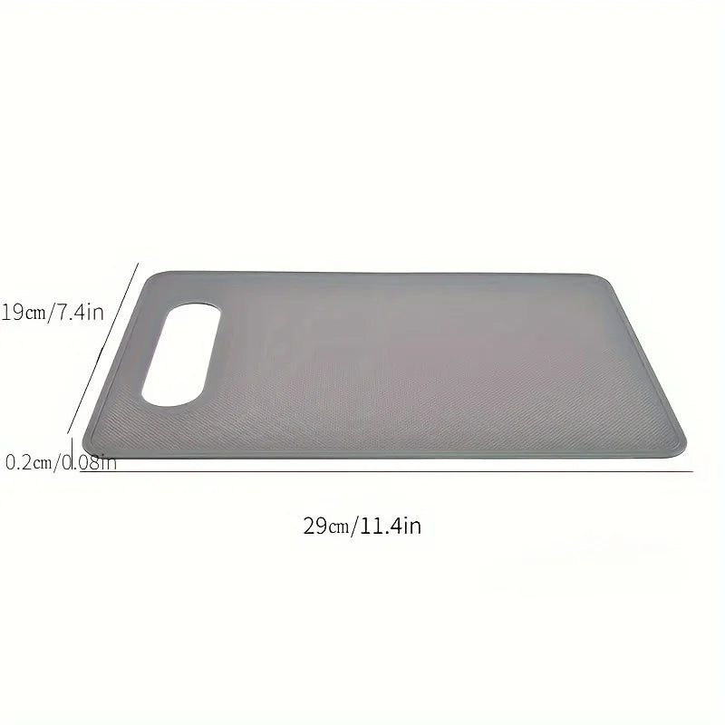 planche découper moderne vert jaune rouge gris poignée couteau 29cm 19cm