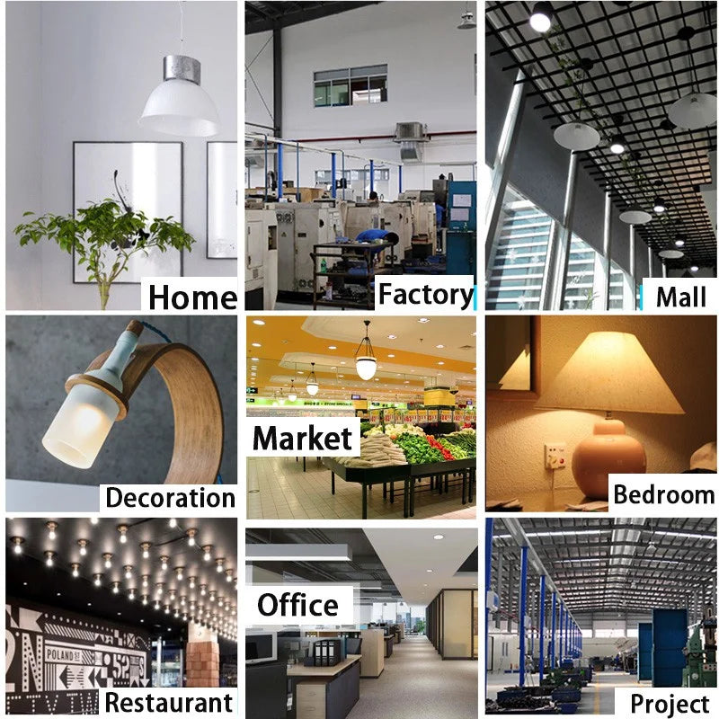 ampoules led e27 ultra lumineuses 5w 10w 15w 20w 30w 40w 50w blanc froid