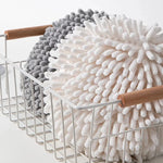 serviettes microfibre absorbantes rapide séchage douces toucher gant toilette moderne pratique gris blanc