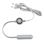 lampe industrielle led bras flexible prise electrique grey blanc fonctionnelle