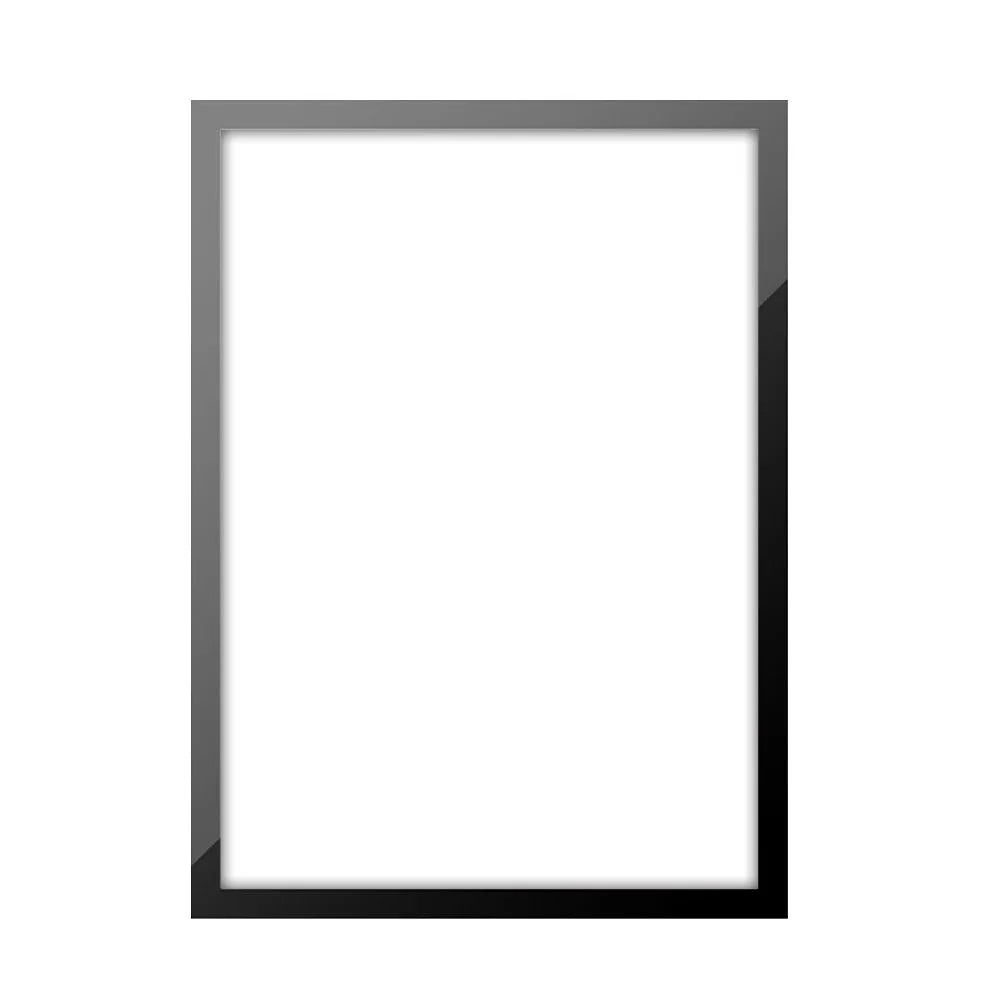 cadre photo magnétique noir doré argent adhésif a3 a4 moderne papier blanc qr code