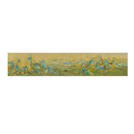 chinois traditionnel table runner motifs personnages floraux tasses thé plateau imperméable polyester coton