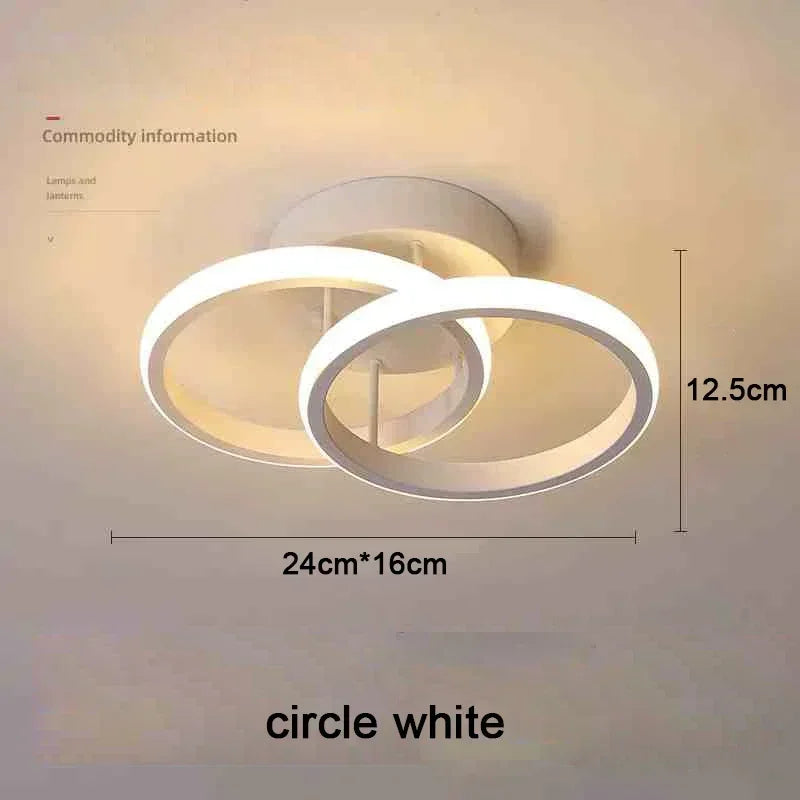 lampes led plafonnier moderne suspension blanc noir or abstrait minimaliste