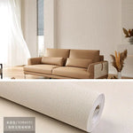 papier peint moderne minimaliste uni beige gris résistant humidité cuisine chambre salon