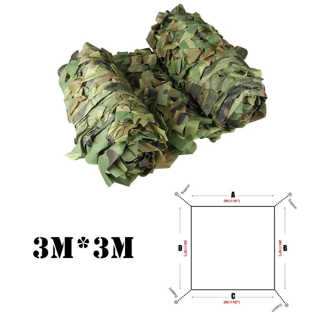 filet camouflage extérieur protection solaire vert marron beige traditionnel militaire opaqué assemblage facile