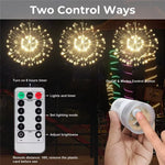 guirlande lumineuse étoiles blanc doré moderne télécommande noël 17cm batteries incluses