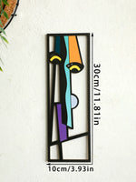 décoration murale bois abstraite visage moderne maison chambre salon cadeau artisanal