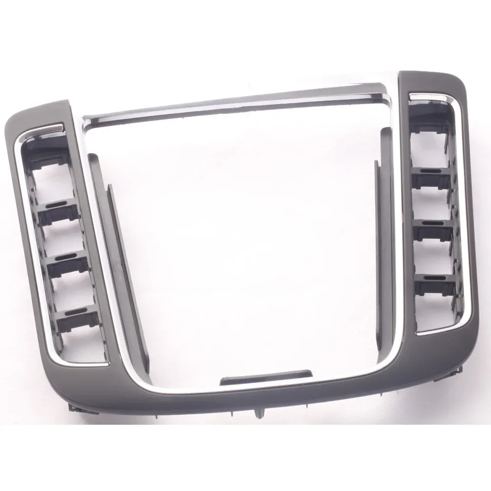 pièce auto console centrale cadre levier vitesse noir gris argent chromé moderne