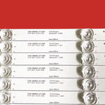 bande led 6v lampes 710mm blanc moderne téléviseur rétroéclairage