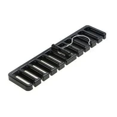 porte ceintures multifonctionnels marron blanc noir compartiments clips organisateur moderne.storage