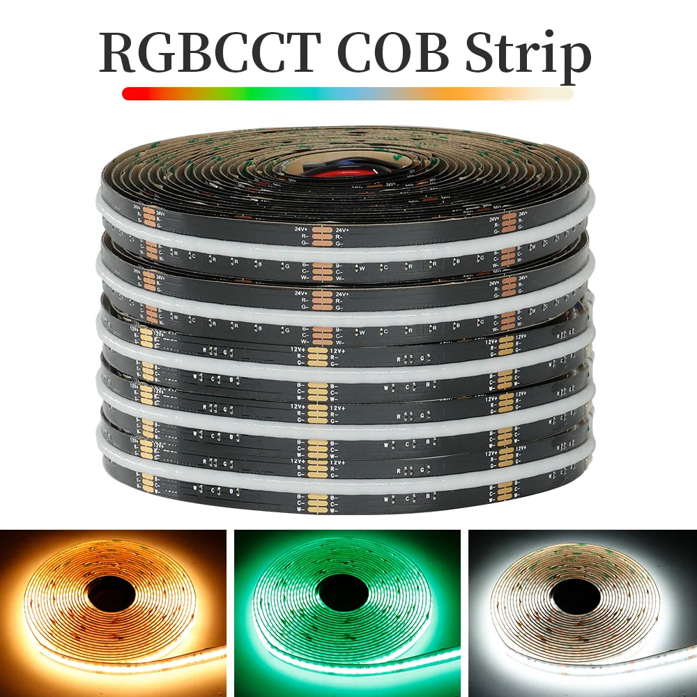 ruban led noir blanc 960 leds flexible moderne adhésif 12v 24v
