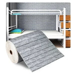 papier peint autocollant brique blanc moderne résistant humidité cuisine chambre aînés