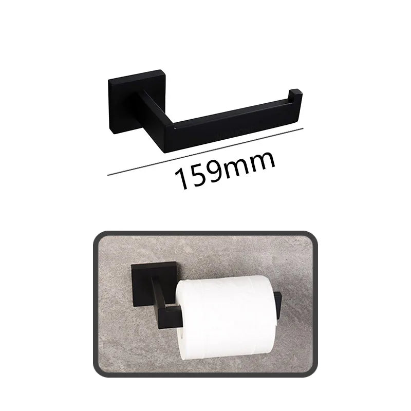accessoires salle bain doré moderne porte serviettes rouleau papier toilette porte savon