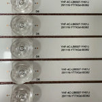 plaque led moderne blanc rondelles transparentes 12cm 12cm đèn nền led trắng phom roundels