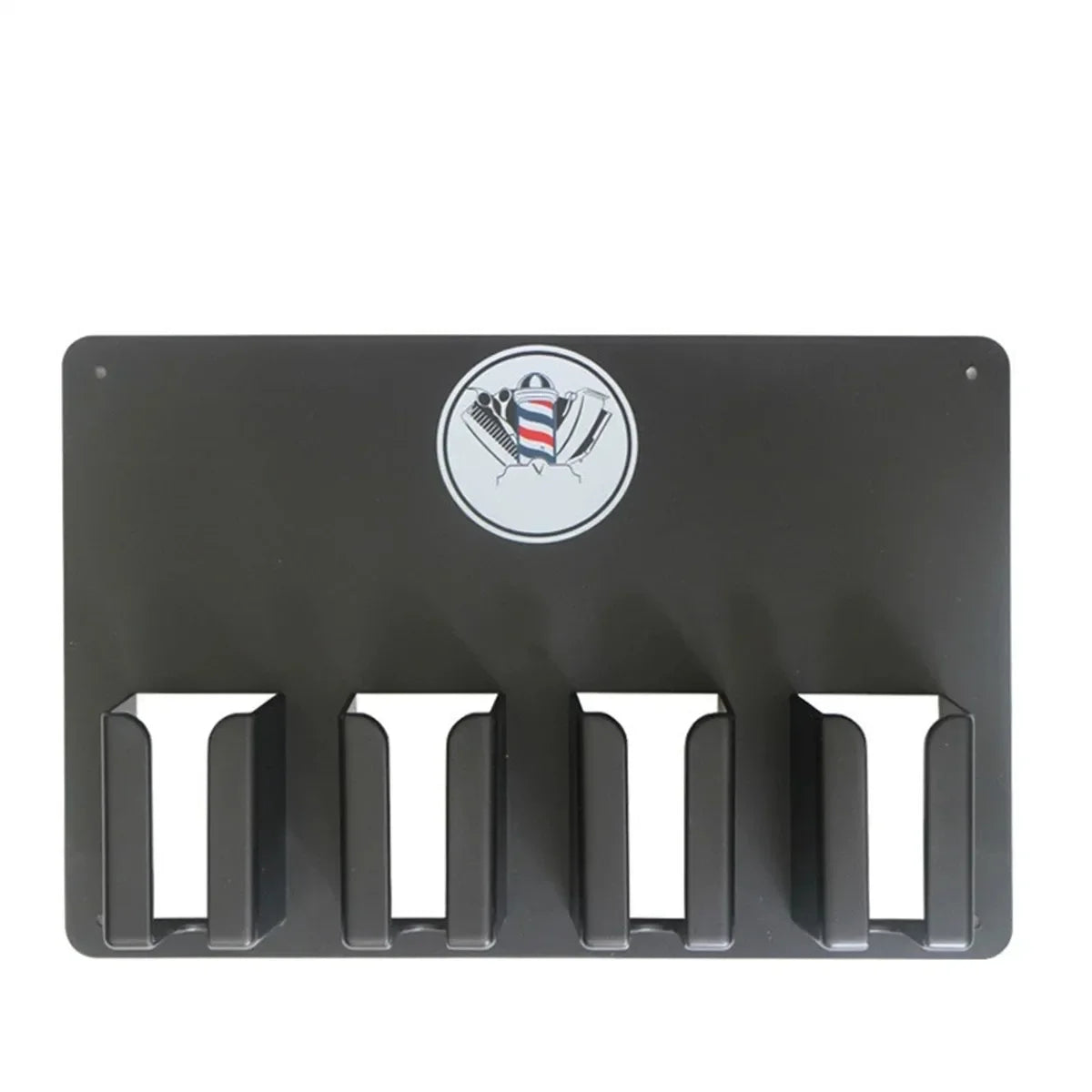 organisateur outils coiffure noir peignes ciseaux tondeuses pinces pinceaux brosse clips guides