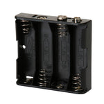 support batteries aa vis fixations boites rangement cables cuivre noir pragmatique multifonctionalité slots