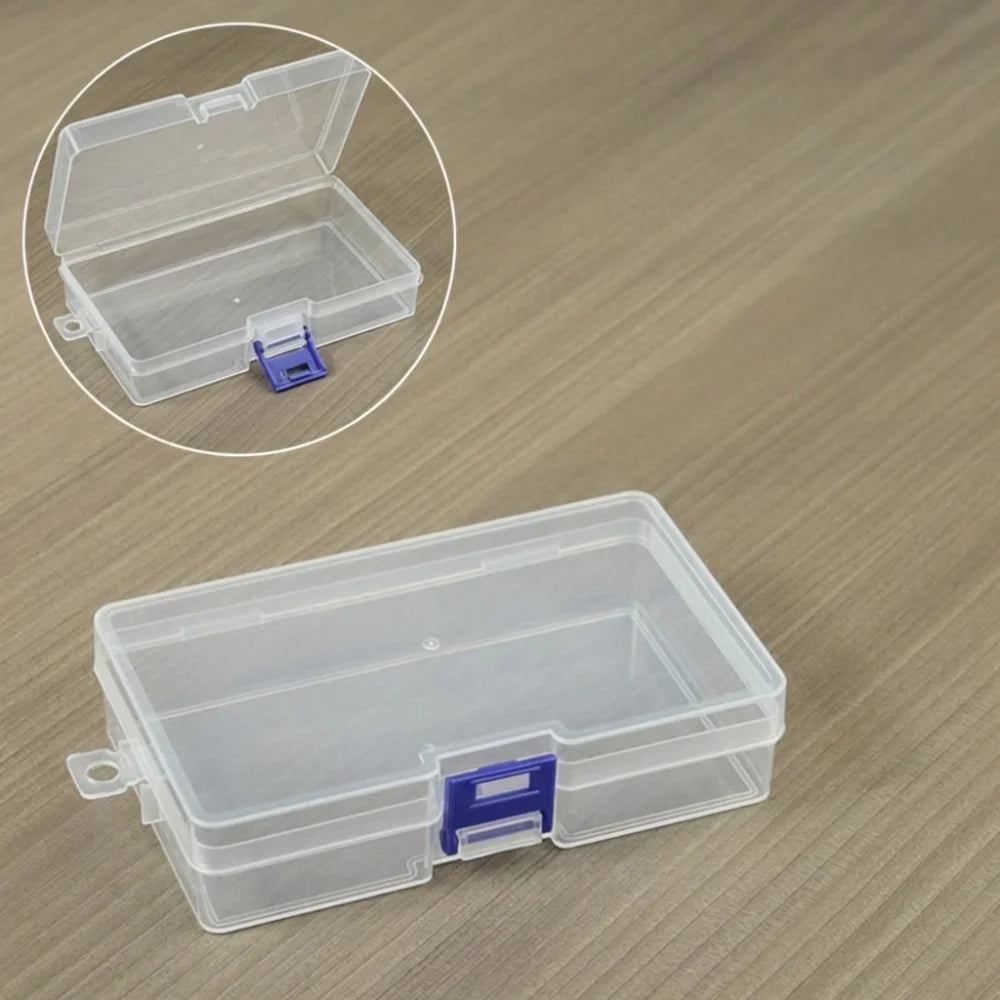 boîtes rangement transparentes clips fermeture réutilisables respectueux environnement pastorales rectangles petits objets