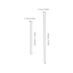 tige extensible blanche moderne adhésive 29.6cm 50cm rideau salle bains cuisine salon adjustable